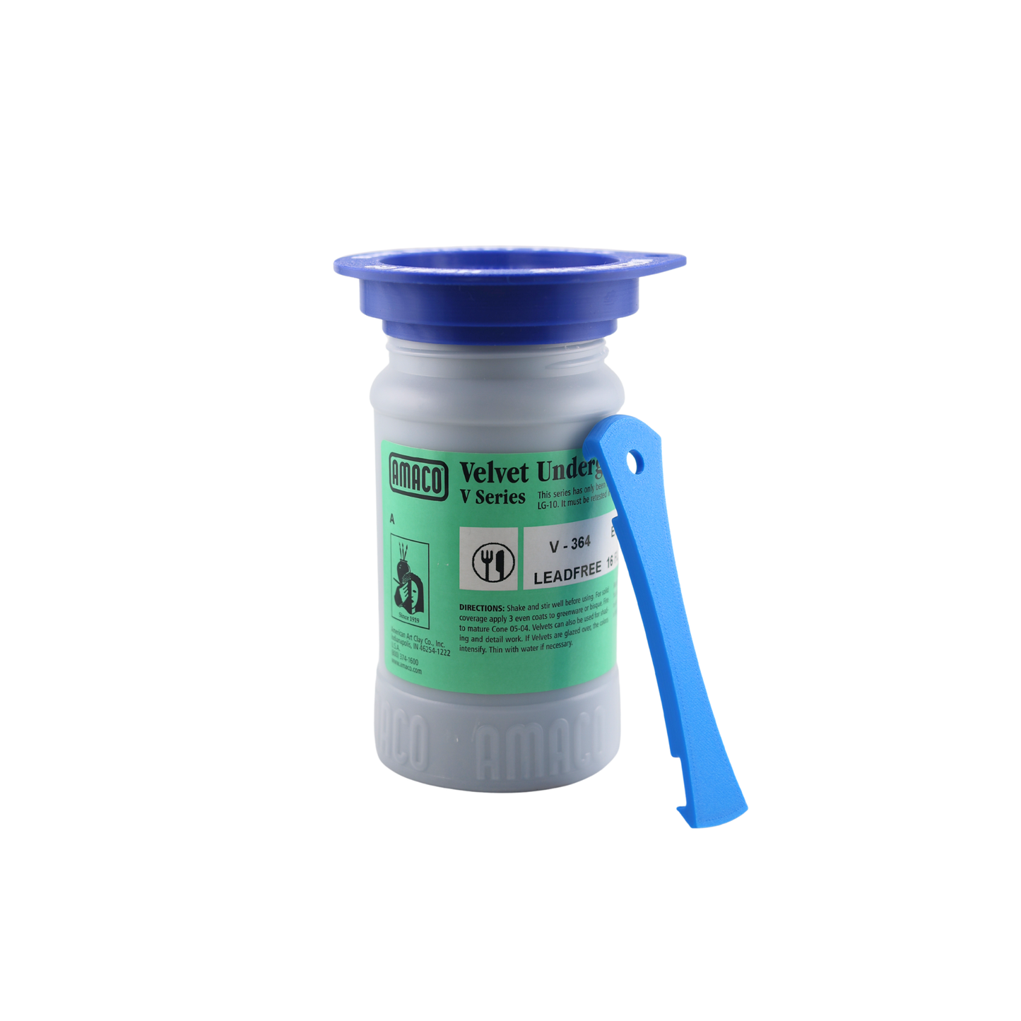 Blue Bucket Tools - Jar Sieve for Commercial Glazes and Underglazes - Includes Spatula (Various Options)