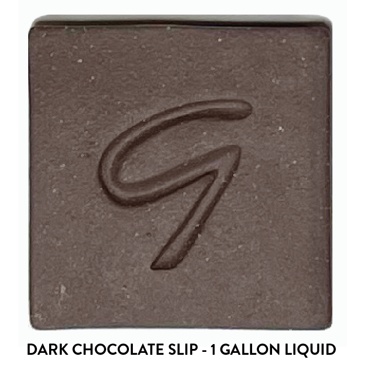 Georgies Dark Chocolate Cone 6 Slip - 1 Gallon Liquid Slip (CL535DG)