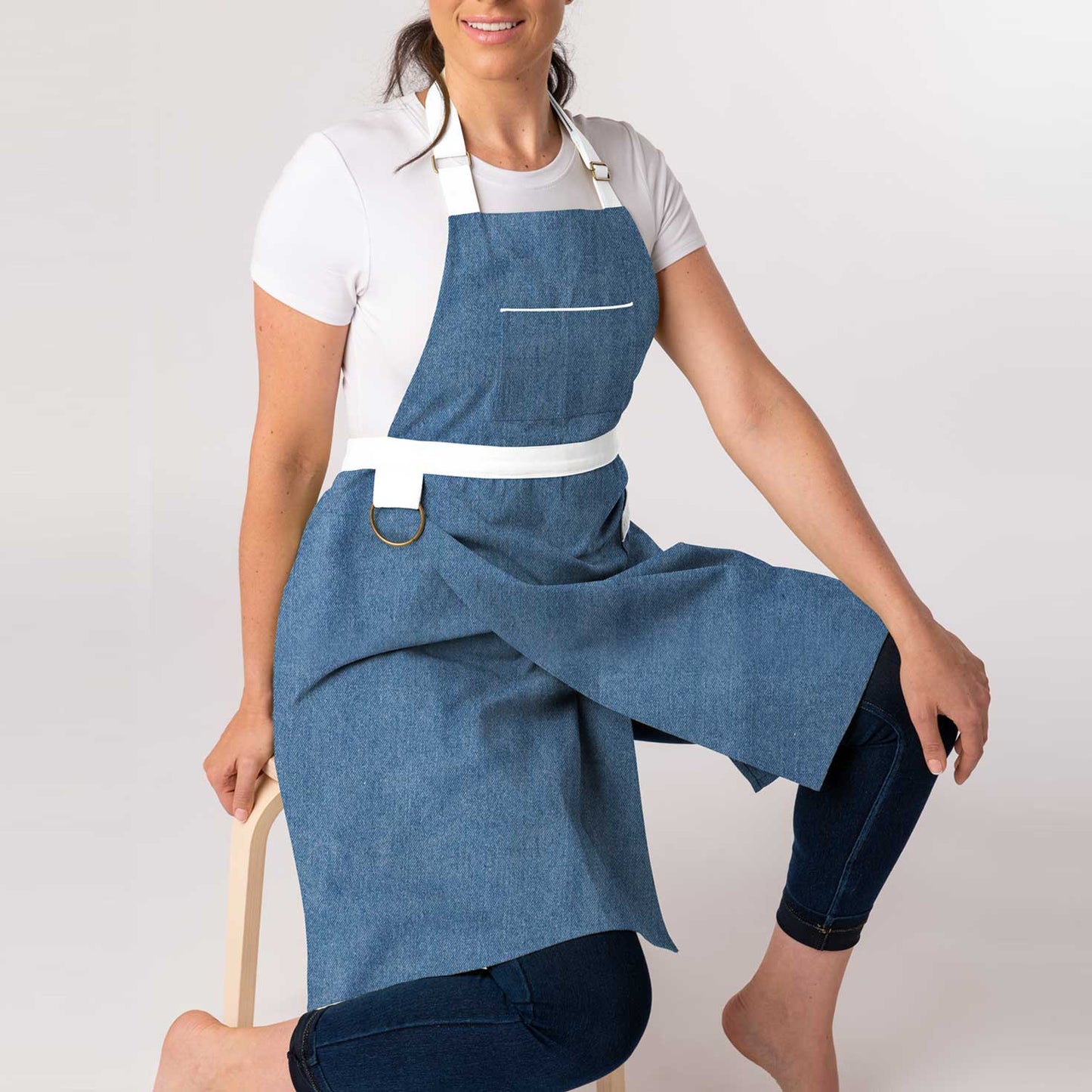 SanBao Split Leg Pottery Apron (Various Colours)