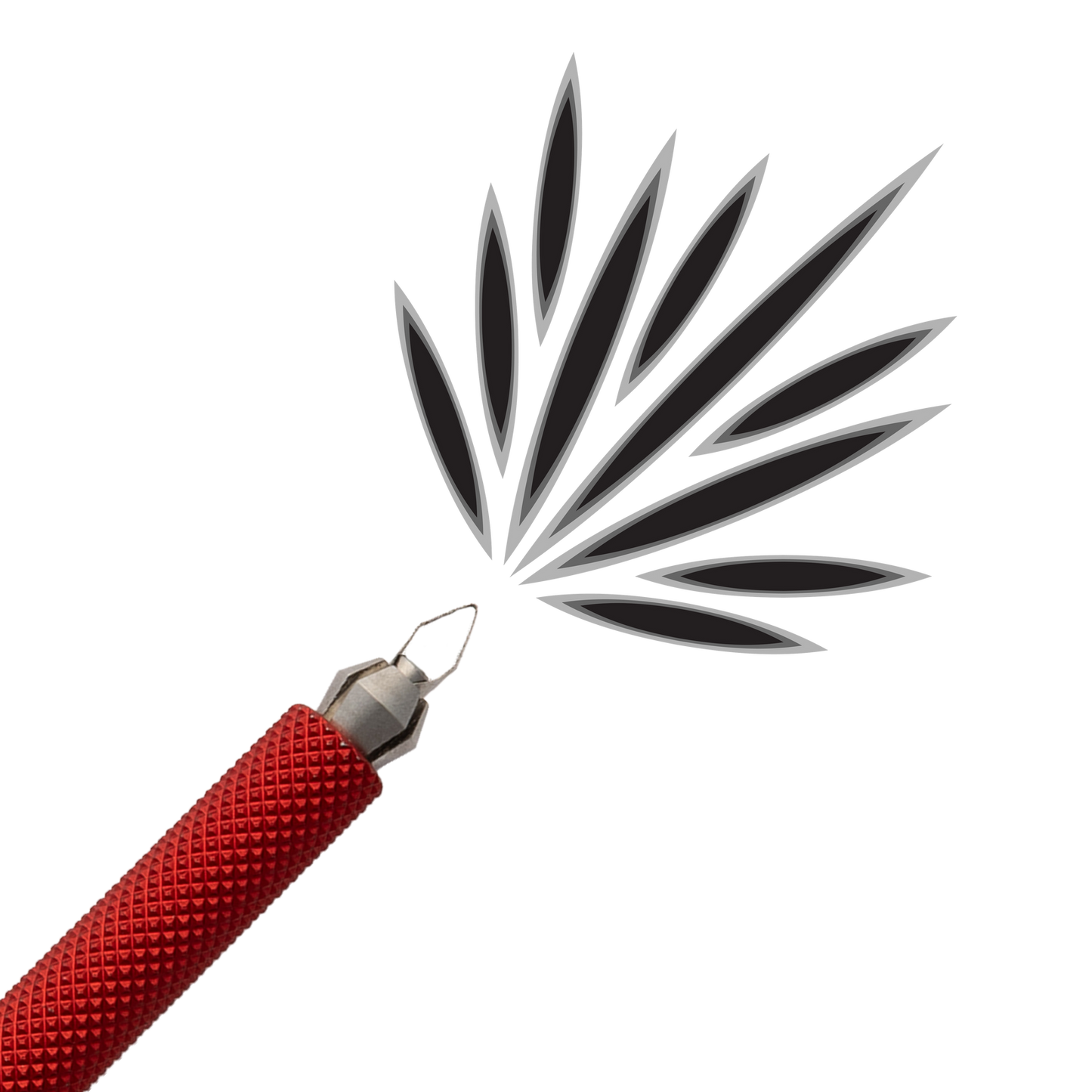 Buschkraft Tools - Dragonfly Tool - Handle/Small Pointed Blade (BKP-DRA1003)