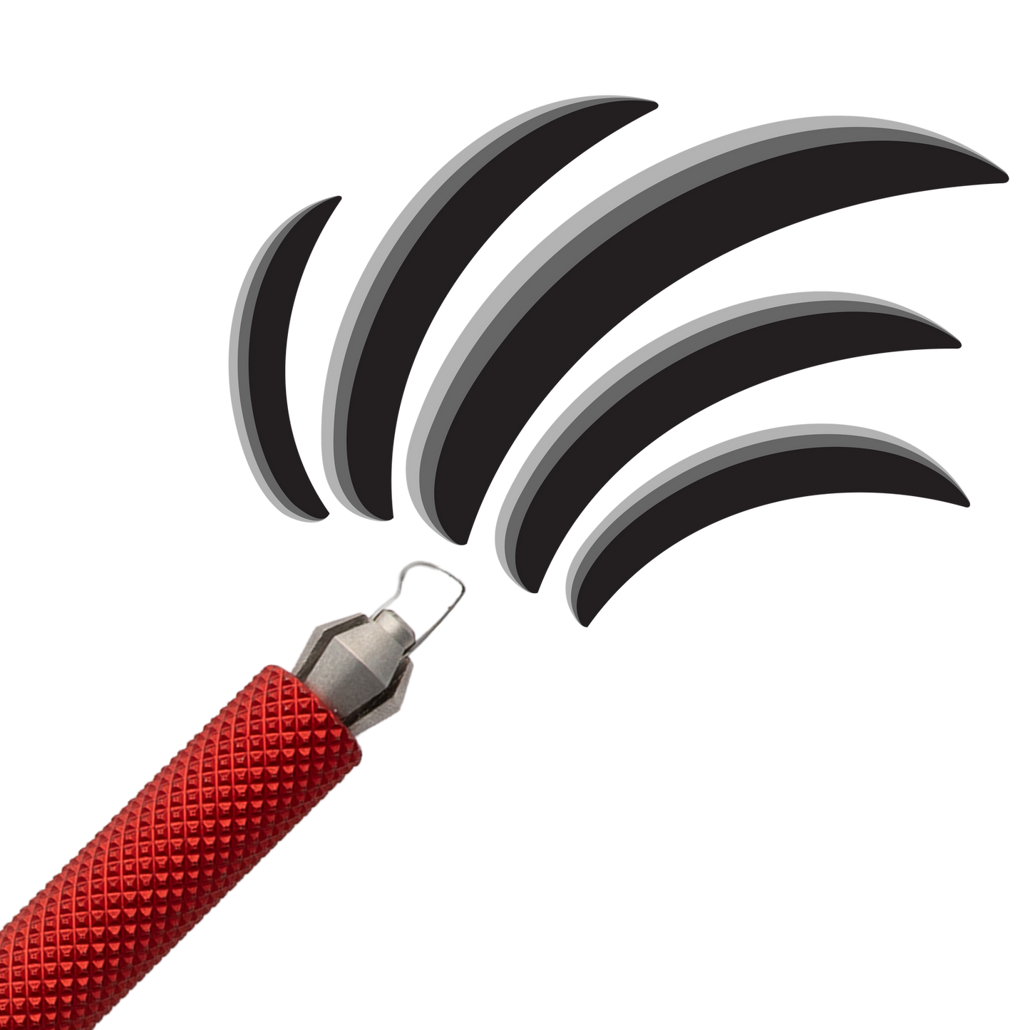 Buschkraft Tools - Dragonfly Tool - Handle/Medium P Shape Blade (BKP-DRA1006)