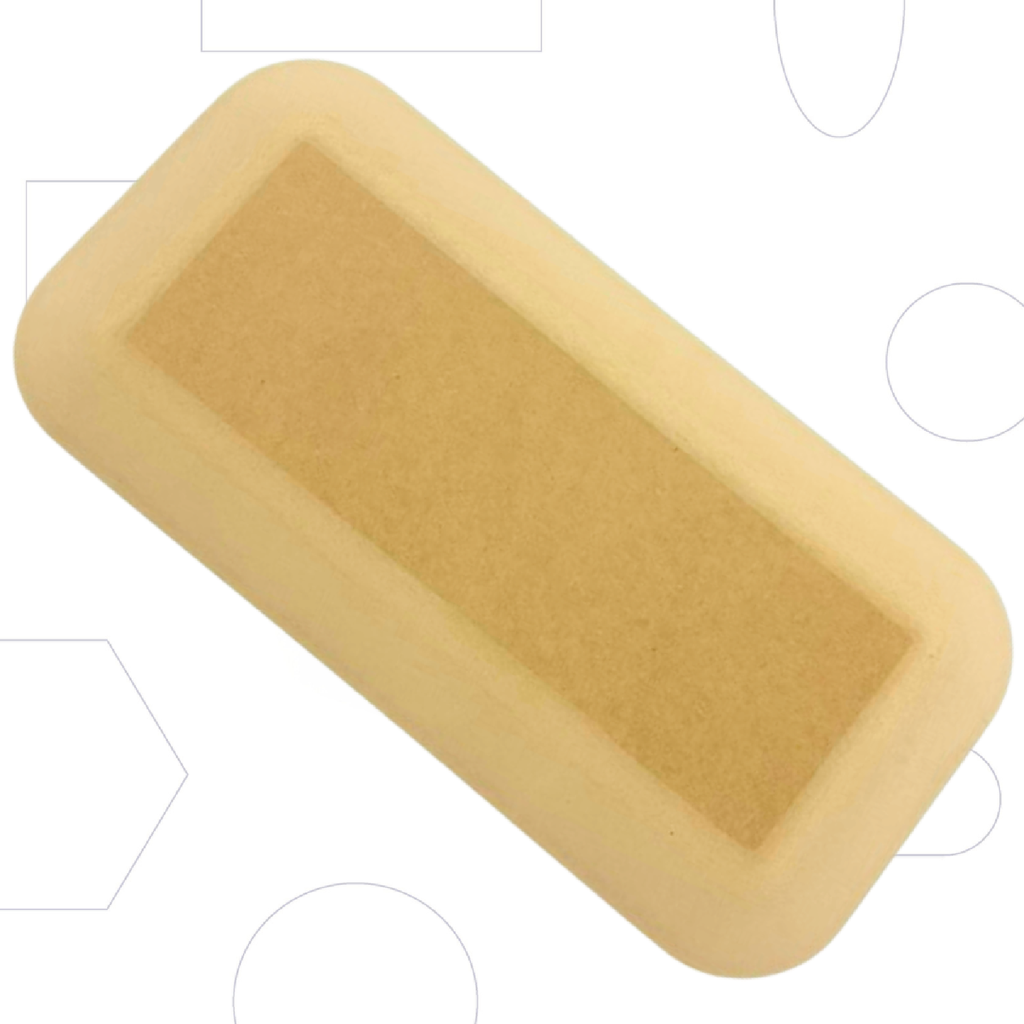 GR Pottery Forms - 8" x 16" Rectangle - Rounded Edges (GRRD2R816)