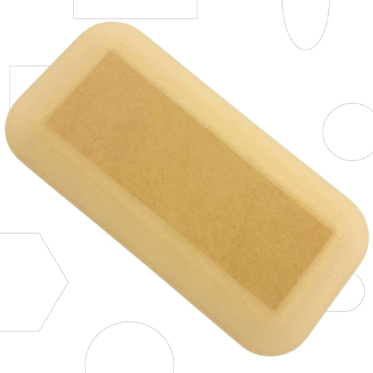 GR Pottery Forms - 8" x 16" Rectangle - Rounded Edges (GRRD2R816)