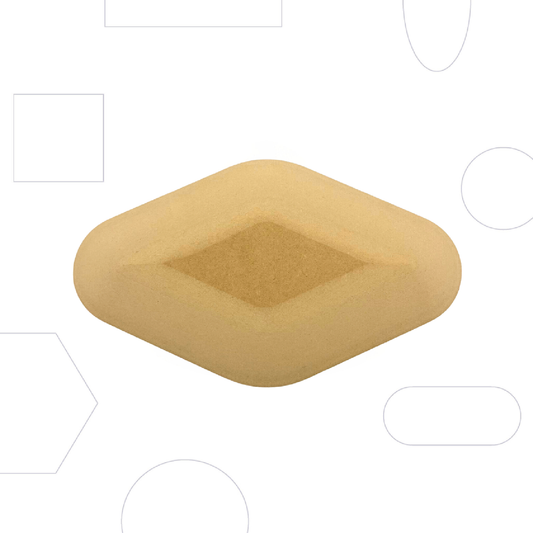 GR Pottery Forms - 6x10" Diamond - Rounded Edges (GRDIA610)