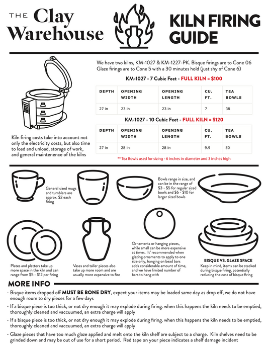 Kiln Firing Service