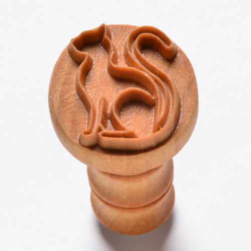 MKM Medium Round Stamp - Cat (SCM-227)