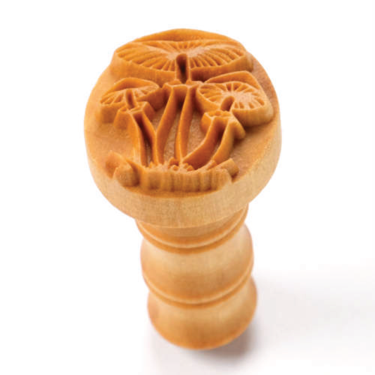 MKM Medium Round Cluster of Mushrooms Stamp - 2.5 cm (SCM-289)