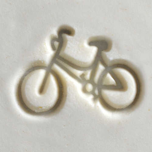MKM Medium Round Stamp - Bicycle (SCM-179)