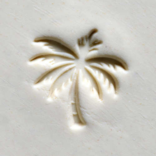 MKM Medium Round Stamp - Palm Tree (SCM-208)