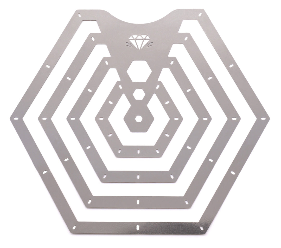 DiamondCore Tools - Hexagon Carving Metal Rib (MRIB5)