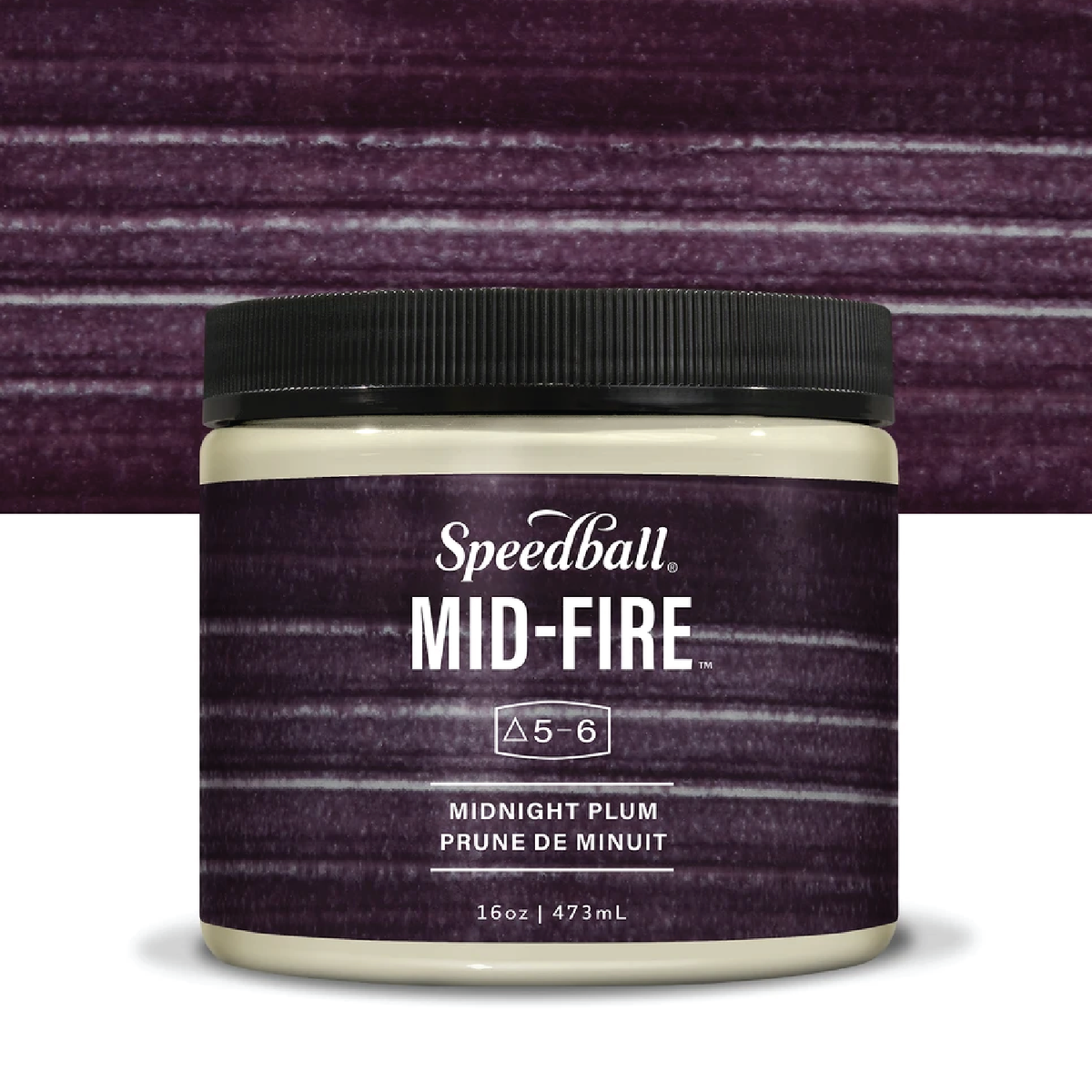 Speedball - Midnight Plum Mid-Fire Glaze - Pint (002124)