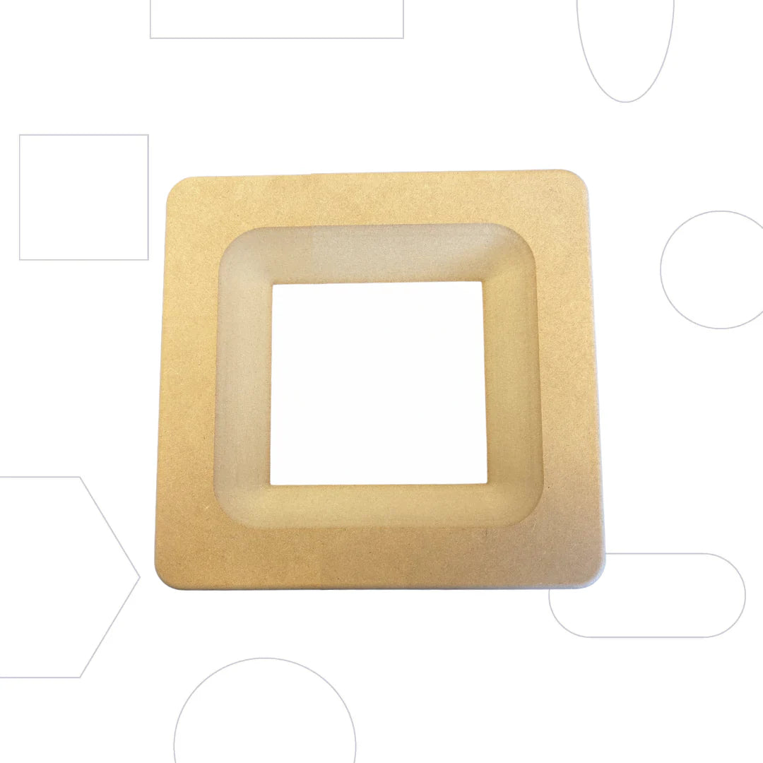GR Pottery Forms - Slumpie Square - 6.5" (GRSS65)