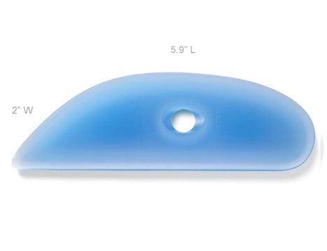 Xiem Tools - Rigid Plastic Rib - Light Blue (Various Sizes) – The Clay ...