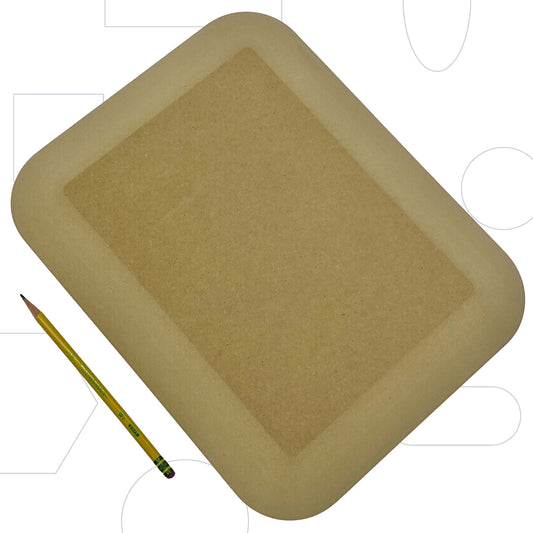 GR Pottery Forms - 11" x 14" Rectangle - Rounded Edges (GRRD2R1114)