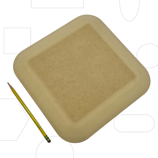 GR Pottery Forms - 11" Square - Rounded Edges (GRRD2S11)