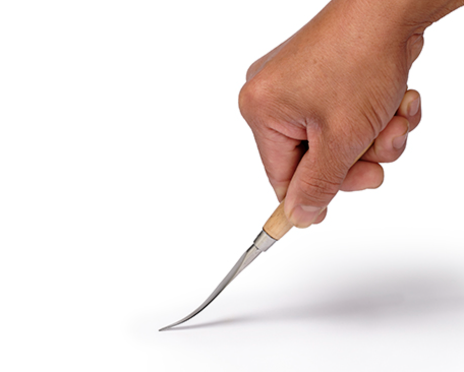 Xiem Tools - Potter's Fettling Knife - Single Edge 2.5" L Blade (XST39)