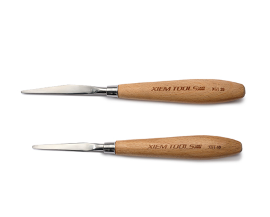Xiem Tools - Potter's Fettling Knife - Single Edge 2.5" L Blade (XST39)