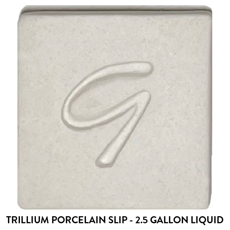 Georgies Trillium Porcelain Cone 6 Slip - 2.5 Gallons Liquid Slip Box (CL552B)