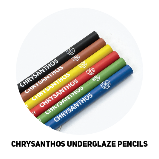 Chrysanthos Underglaze Pencils - qty 1 Each (Various Colours)