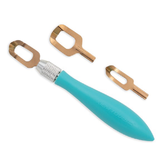 Xiem Tools - Fluting Tool Set V-Shape - 3 Blades (FTSV)
