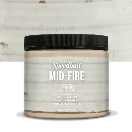 Speedball - Vanilla Flux Mid-Fire Glaze - Various Sizes