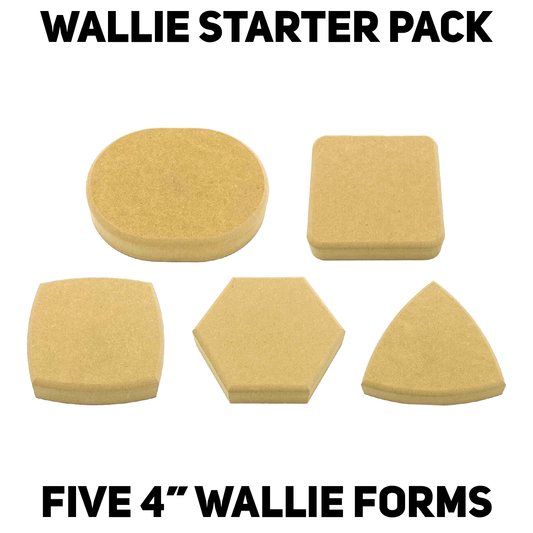 GR Pottery Forms - Wallie 5 pack - 4" (GRWSP)