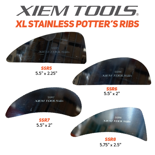 Xiem Tools - Extra Large (XL) Stainless Steel Ribs (Various Sizes)