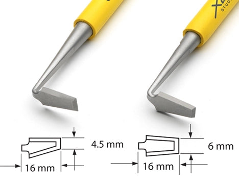 Xiem Tools - Double-Ended Tempered Stainless Steel Trimming Tool (XST19)