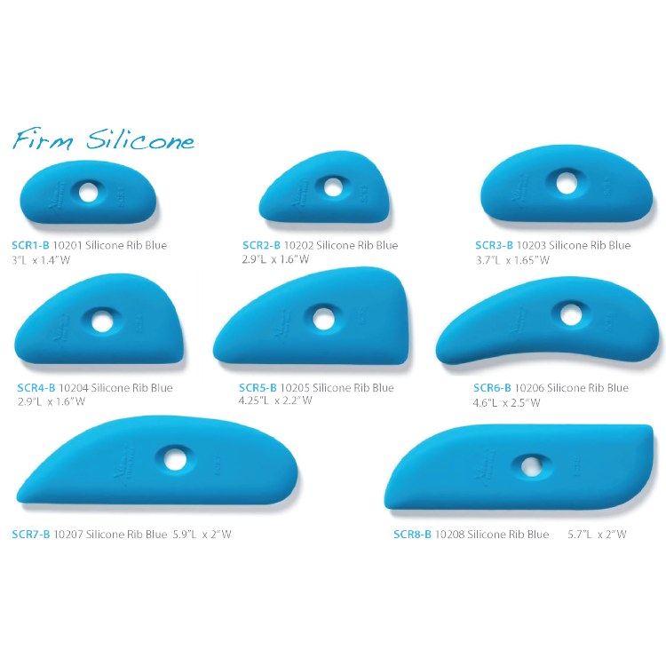 Xiem Tools - Firm Silicone Rib - Blue (Various Sizes)