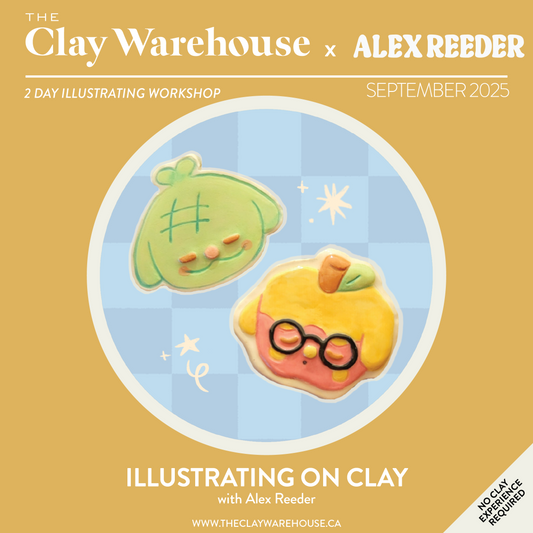 *SPECIAL WORKSHOP*  Illustrating on Clay w/ Alex Reeder (Two Day Workshop)