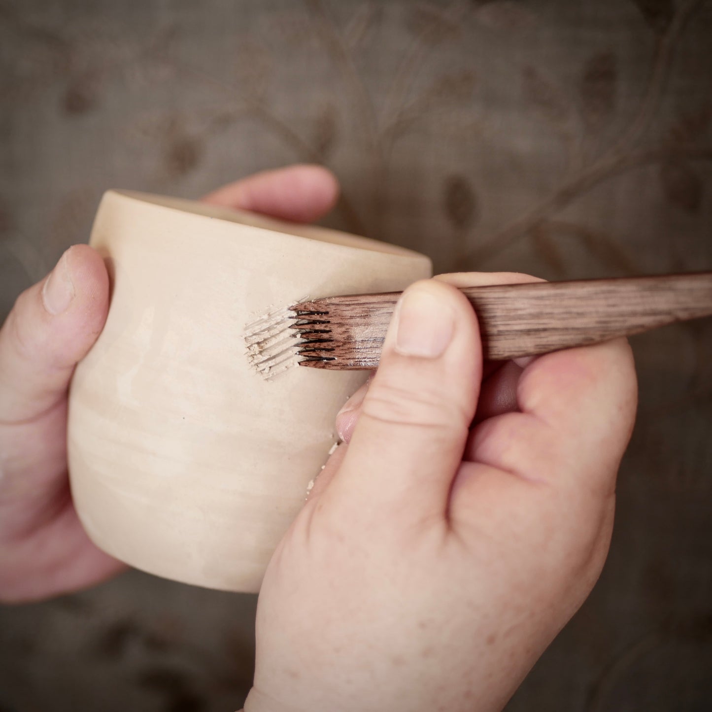 Wattle & Daub Pottery Tools - Scoring Tool 7" x 0.75" - CANADIAN MADE (WDSCORING)