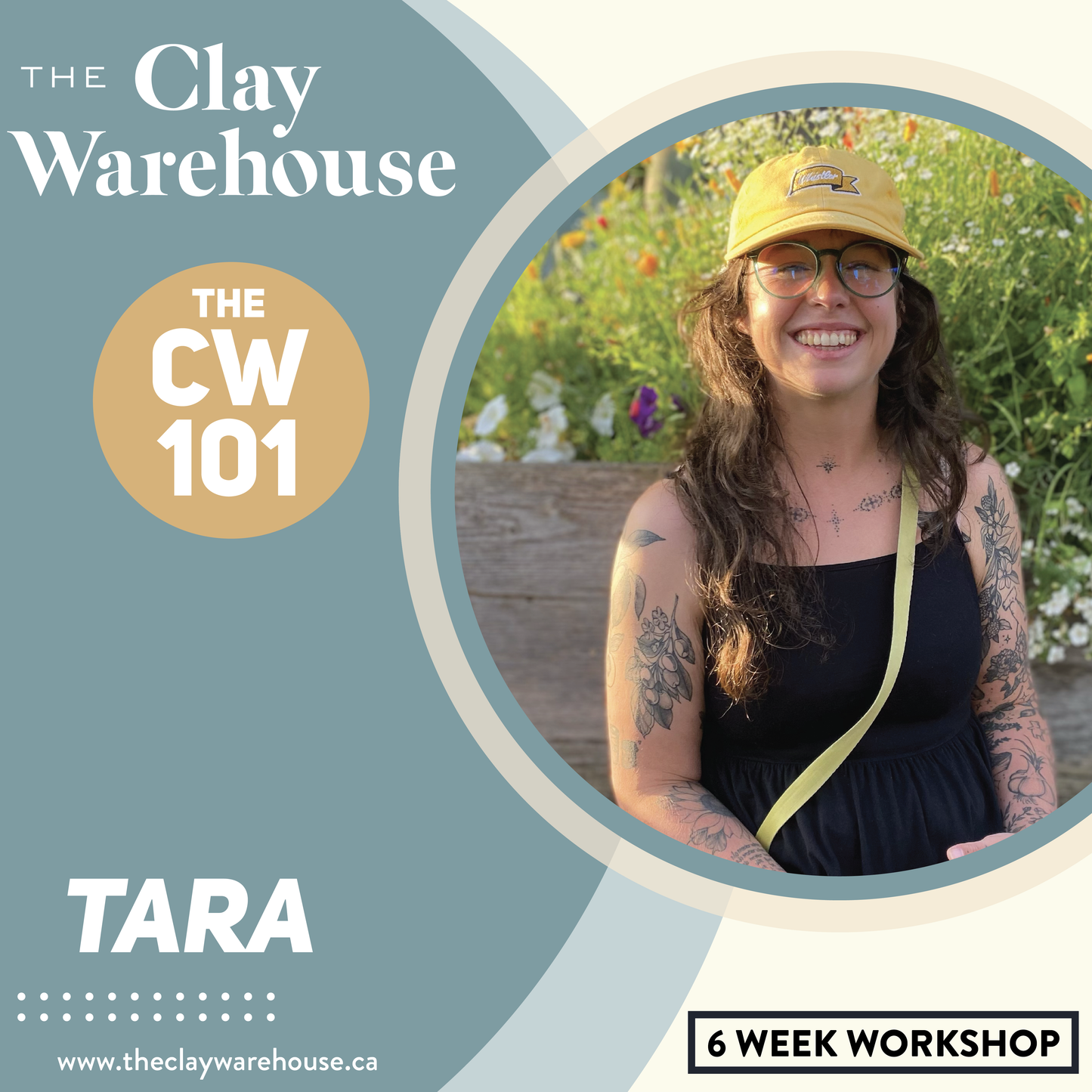 The CW 101 - Beginners Wheel Throwing Workshop (6 weeks)