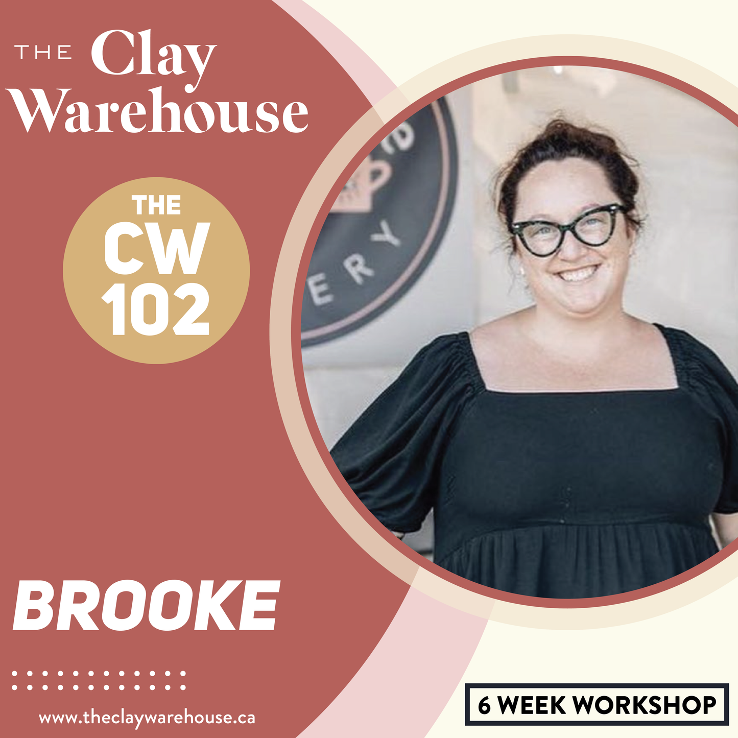 The CW 102 - Beginners-Continued Wheel Throwing Workshop (6 weeks)