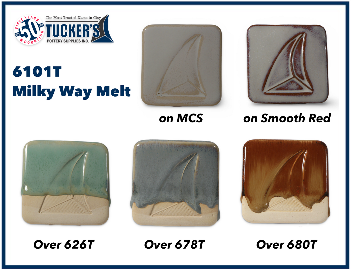 Tuckers - Milky Way Melt - 1 KG Dry Glaze (6101T)
