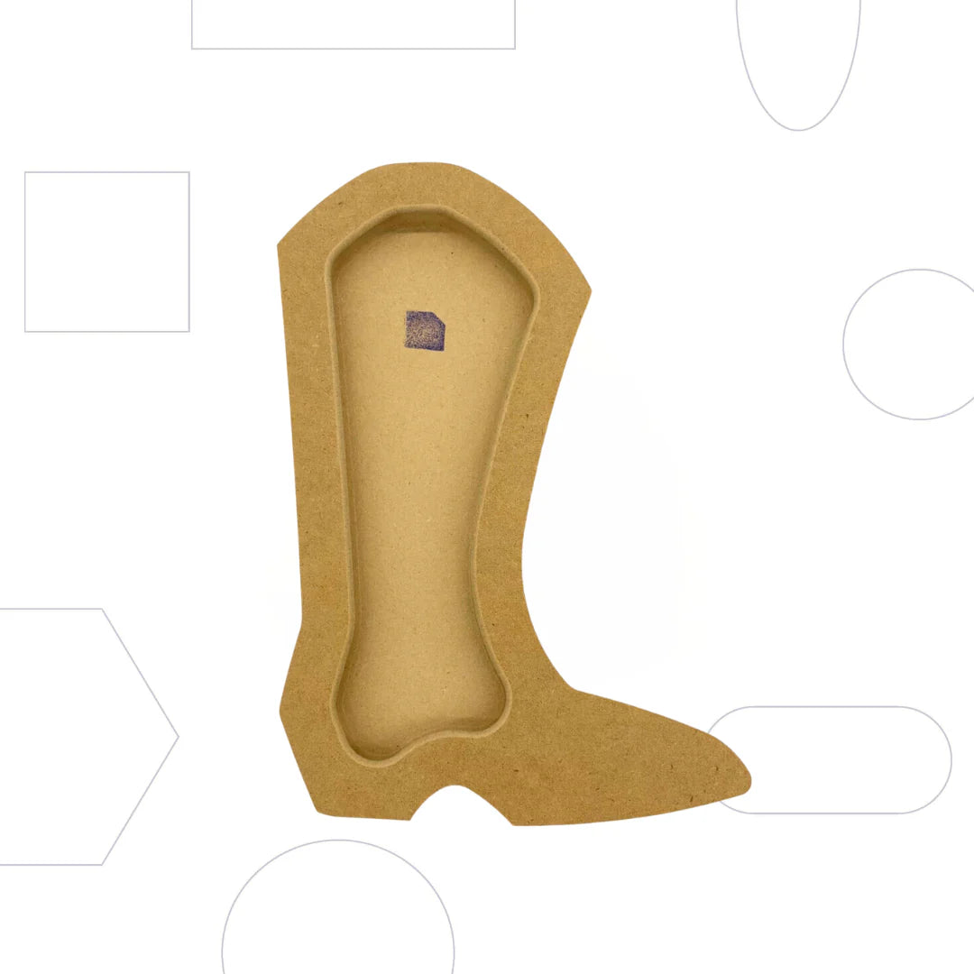 GR Pottery Forms - Wallie Western Boot - 6x8" (GRWBOOT6X8)
