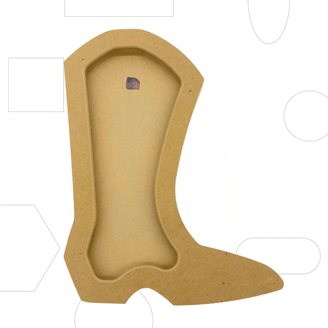 GR Pottery Forms - Wallie Western Boot - 8x10" (GRWBOOT8X10)
