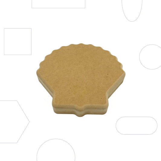 GR Pottery Forms - Wallie Scalloped Shell - 6" (GRWSHELL6)