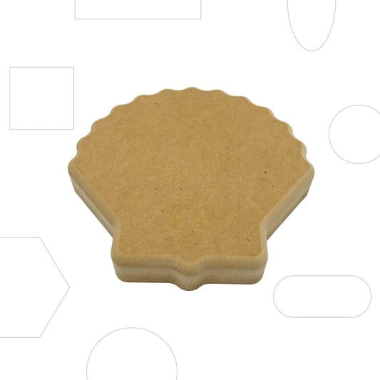 GR Pottery Forms - Wallie Scalloped Shell - 8" (GRWSHELL8)