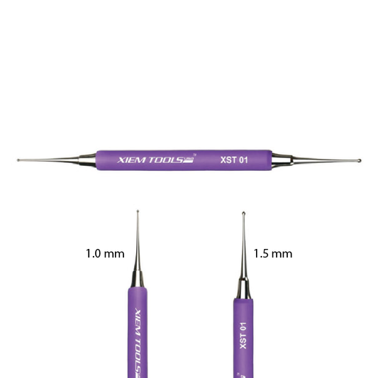 Xiem Tools - Stylus Tool (Double-End), Ball Size: 1.0mm/1.5mm (XST01)