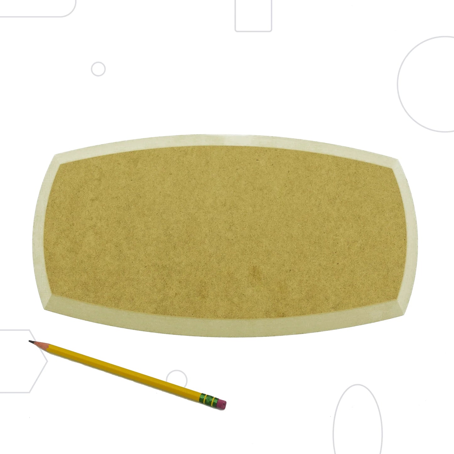 GR Pottery Forms - 8" x 15" Spherical Rectangle Drape Mold (GRSR815)