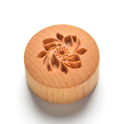 MKM Curve Top Stamp - Whirling Flower (CT-008)