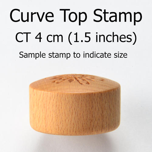 MKM Curve Top Stamp - Fleur-de-lis (CT-024)