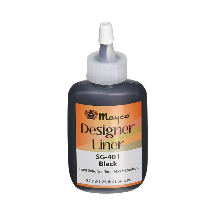 Mayco Designer Liner Black - 1.25 oz (SG401)