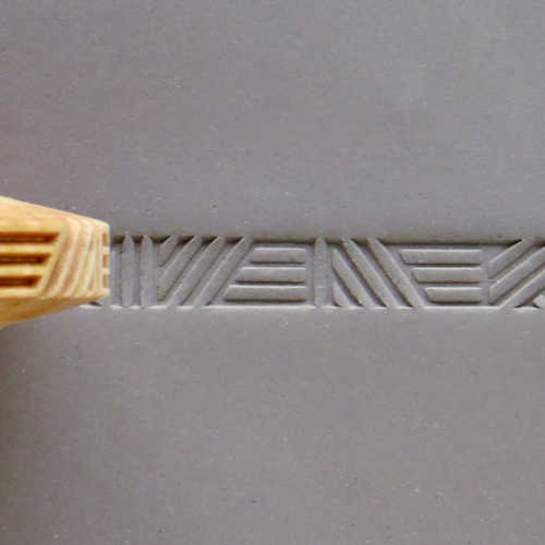 MKM Finger Roller African Weave - 0.8 cm (FR-015)