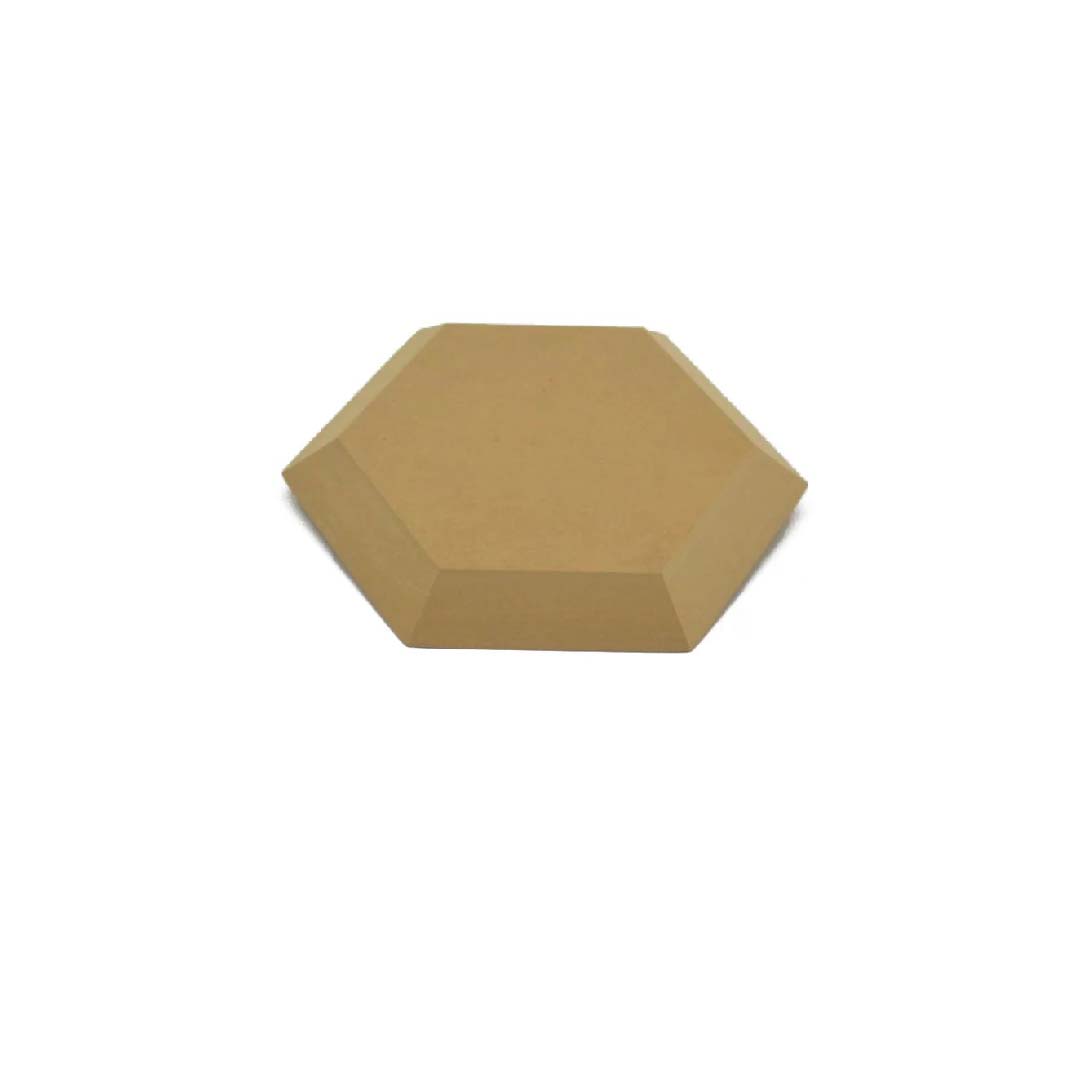 GR Pottery Forms - 6.5" Hexagon Drape Mold (GRH65) - CLEARANCE