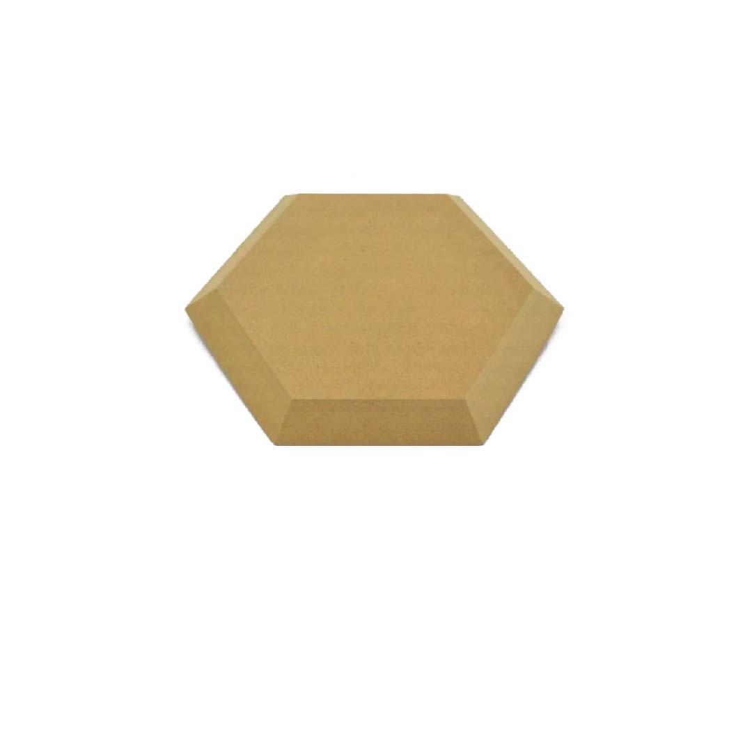 GR Pottery Forms - 8" Hexagon Drape Mold (GRH8)