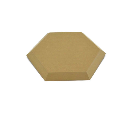GR Pottery Forms - 9.5" Hexagon Drape Mold (GRH95)