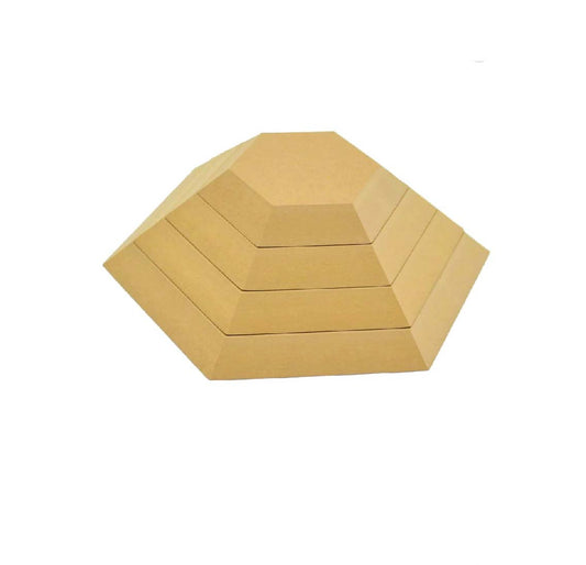 GR Pottery Forms - Hexagon Stack Pack Drape Molds (HSP)