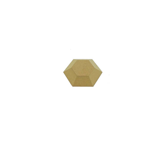 GR Pottery Forms - 3.5" Hexagon Drape Mold (GRH35)