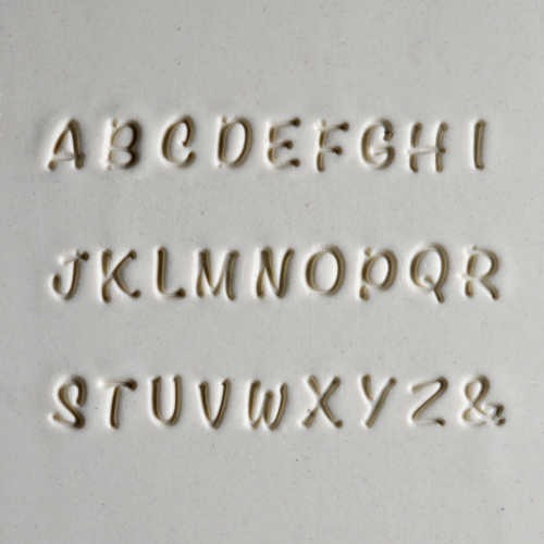 MKM Font Sets Fridge Notes Upper Case - 1.5 cm (FS-FNU)
